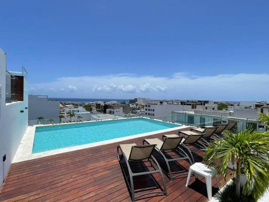 5Th Ave - Gym - Pool - Rooftop Playa del Carmen Exteriör bild